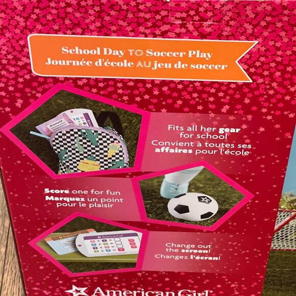 American Girl® Truly Me™ Doll #82 and School Day to Soccer Play set - Picture 6 of 10